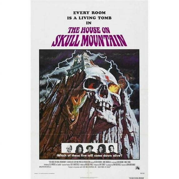 Posterazzi The House on Skull Mountain Movie Poster - 27 x 40 in.