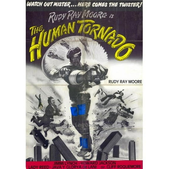 Posterazzi The Human Tornado Movie Poster - 27 x 40 in.