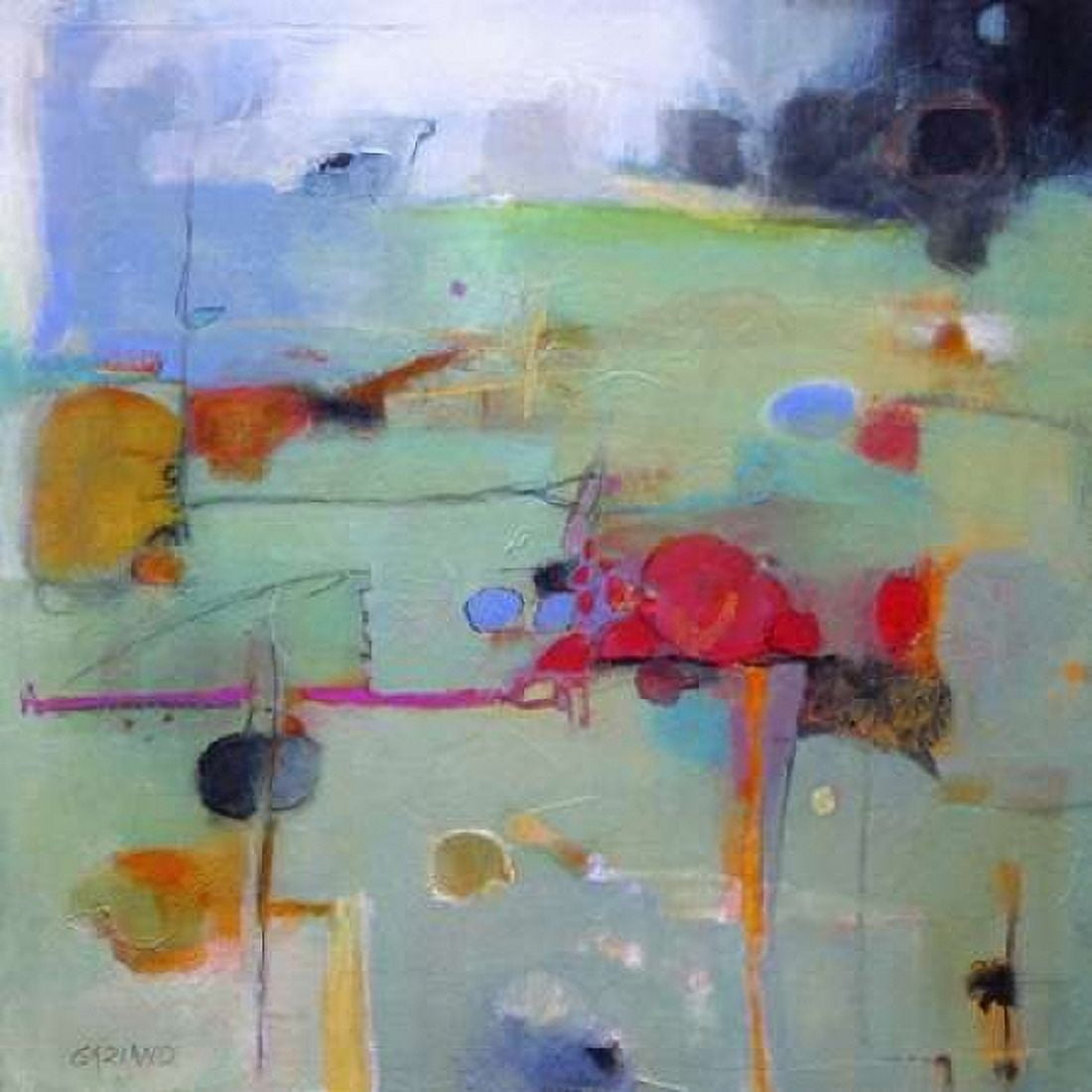 Posterazzi The In-Between Canvas Art - Dorothy Gaziano (24 x 24)