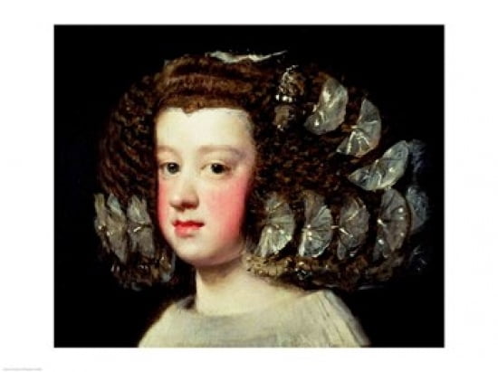 Posterazzi The Infanta Maria Theresa Canvas Art - Diego Velazquez (36 x 24)