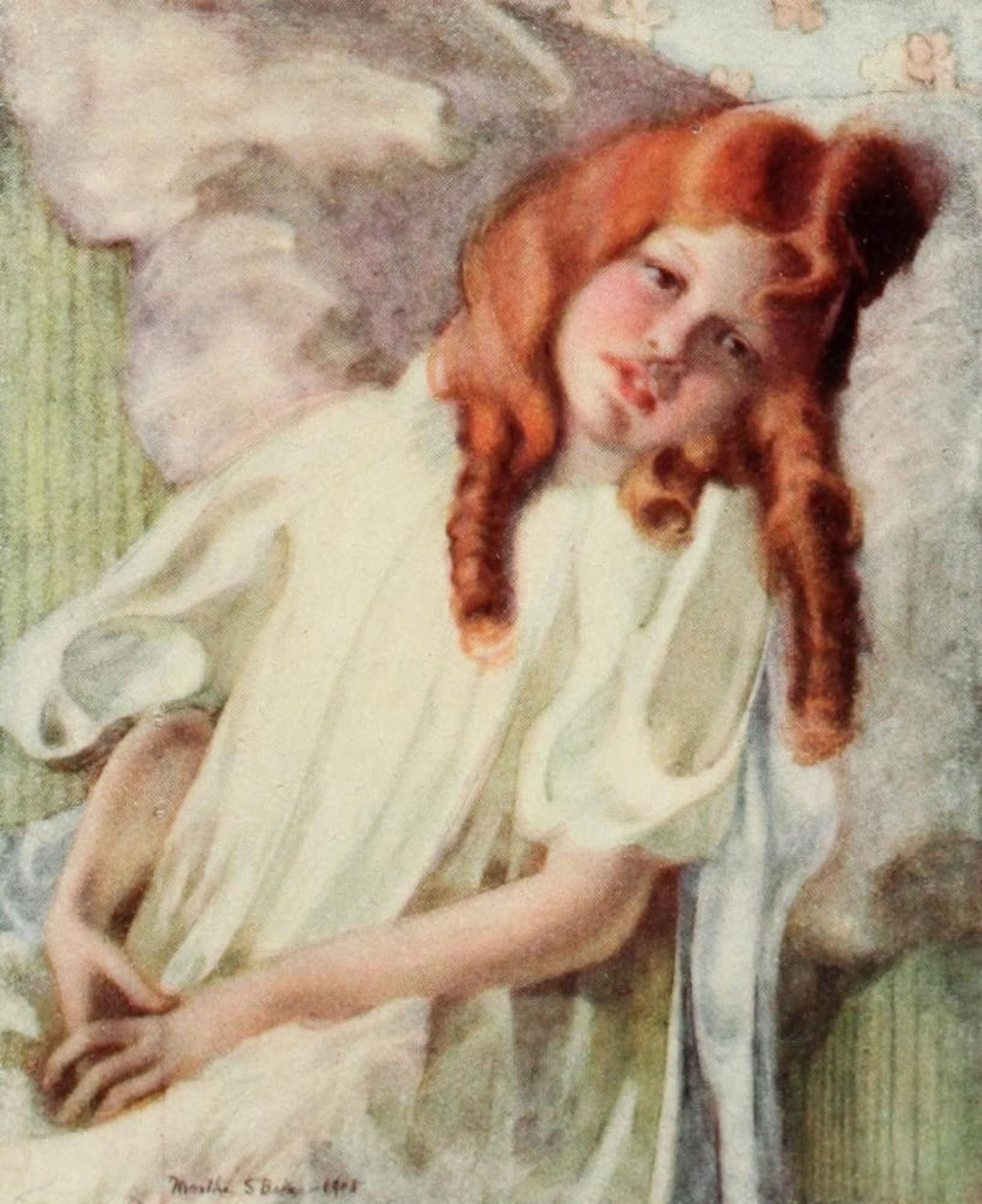Posterazzi The International Studio 1908 Miss Rayna Simons of Chicago Canvas Art - Martha S Baker (24 x 36)