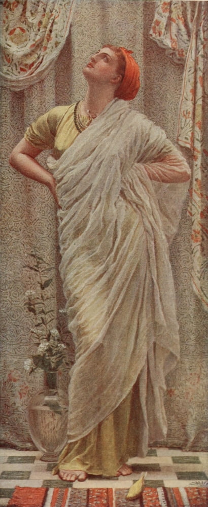 Posterazzi The International Studio 1914 Birds of the Air Canvas Art - Albert Moore (24 x 36)