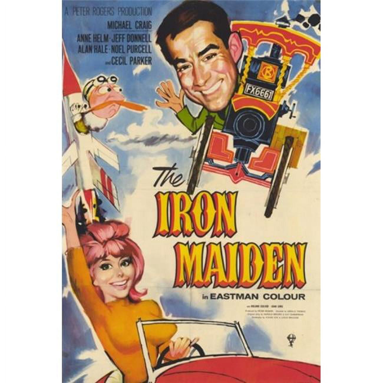 Posterazzi The Iron Maiden Movie Poster - 11 x 17 in. - Walmart.com