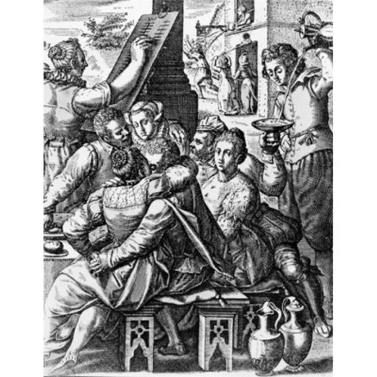 Posterazzi The Joyful Life of the Renaissance by Jan I Sadeler