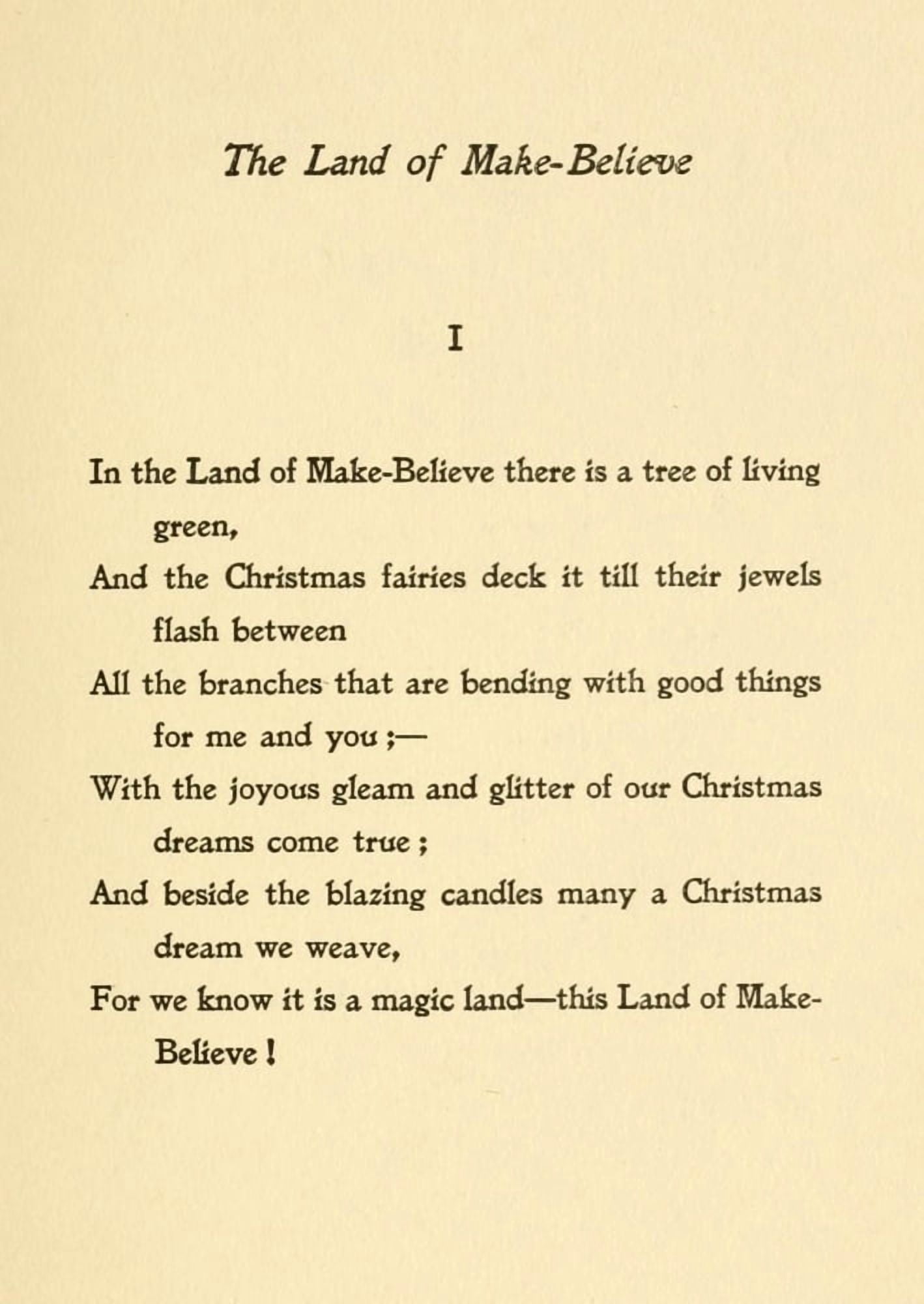 Posterazzi The Land of Make-believe 1907 The Land of Make-believe Canvas Art - Wilbur Nesbit (24 x 36)