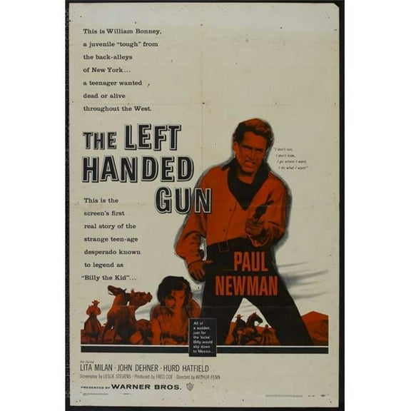 Posterazzi The Left-Handed Gun Movie Poster - 27 x 40 in.