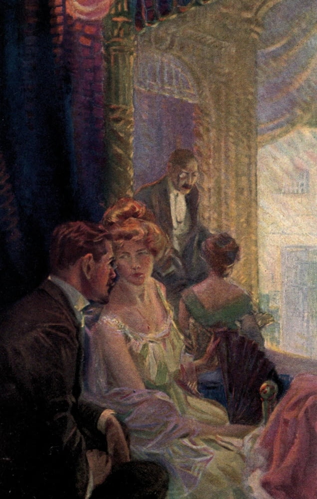 Posterazzi The Long Lanes Turning 1917 At the Theatre Canvas Art - Frances Rogers (24 x 36)