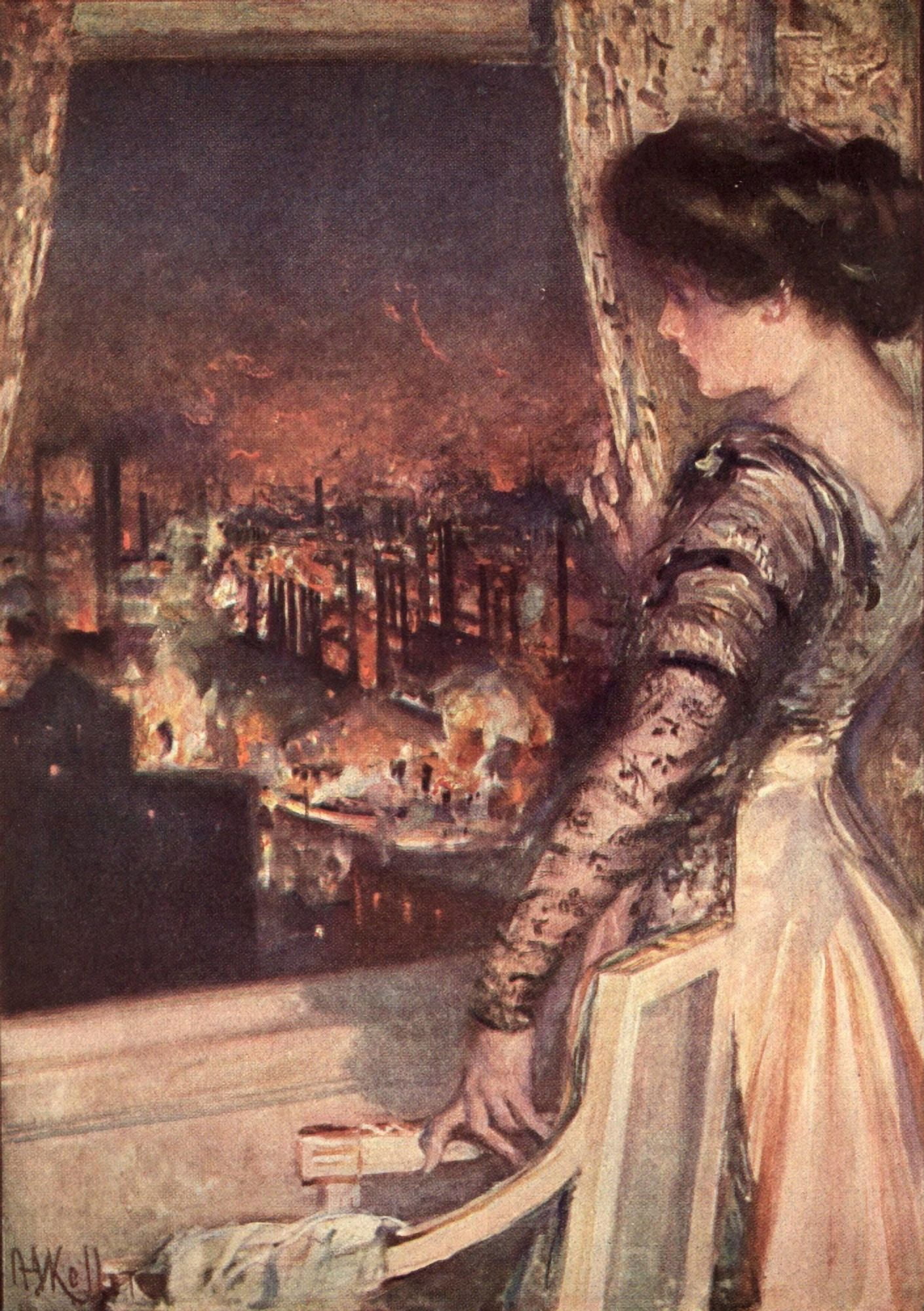 Posterazzi The Lords of High Decision 1909 Jean Morley Canvas Art - AI Keller (24 x 36)