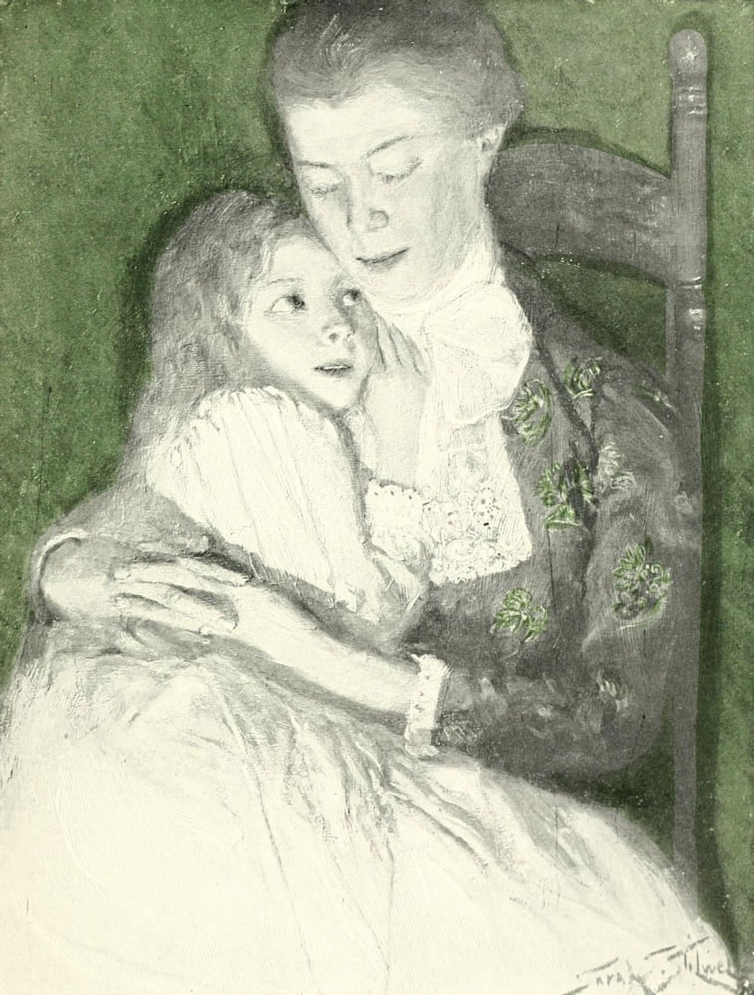 Posterazzi The Luxury of Children 1904 Shadow-time Canvas Art - Sarah S Stilwell (24 x 36)
