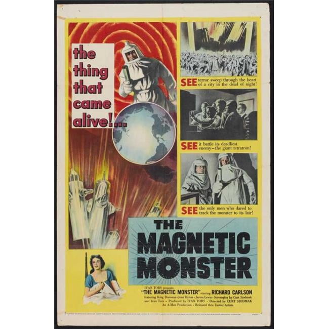 Posterazzi The Magnetic Monster Movie Poster - 27 x 40 in. - Walmart.com