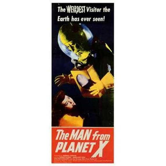 Posterazzi MOV198401 The Man From Planet x Movie Poster - 11 x 17 in.