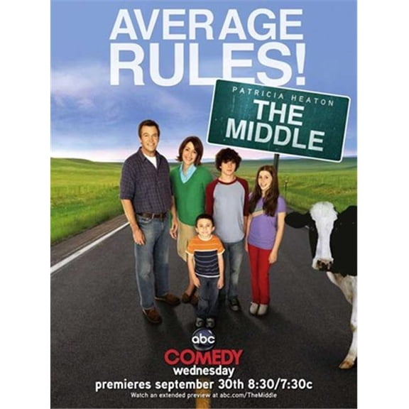 Posterazzi  The Middle TV Movie Poster - 11 x 17 in.