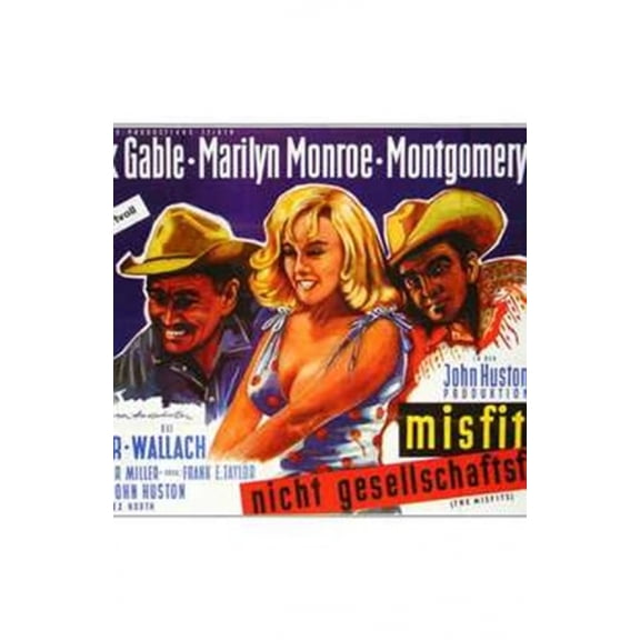 The Misfits Movie Poster (11 x 17)