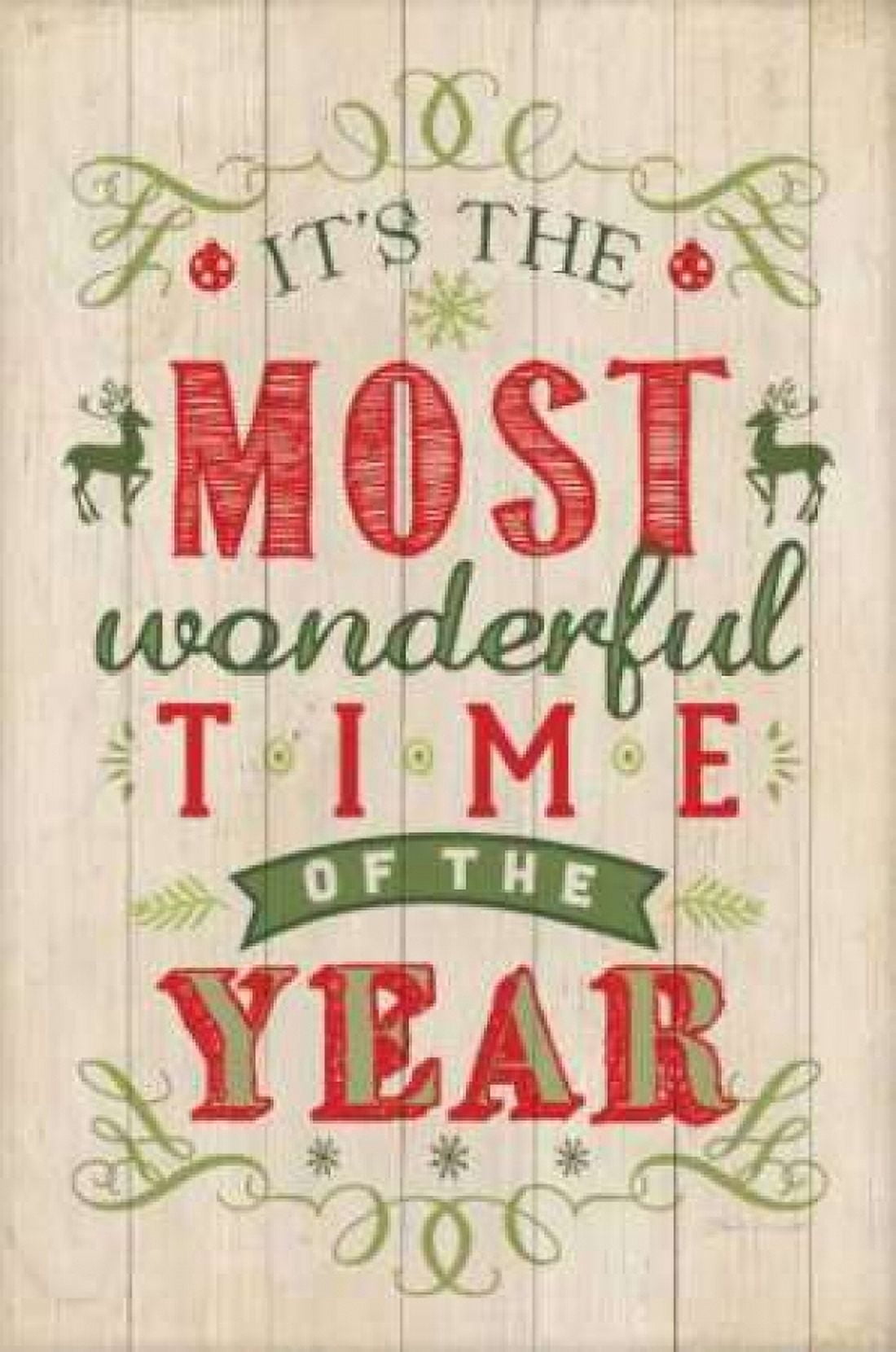 Posterazzi The Most Wonderful Canvas Art - Stephanie Marrott (24 x 36)