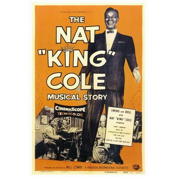 Posterazzi  The Nat King Cole Musical Story Movie Poster - 27 x 40 in.