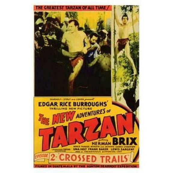 Posterazzi The New Adventures of Tarzan C.1935 - Style C Movie Poster