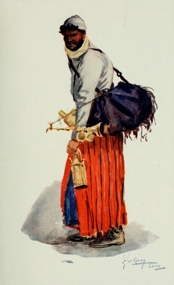 Posterazzi The People of Egypt 1916 Syrup-seller Canvas Art - Lance Thackeray (24 x 36)