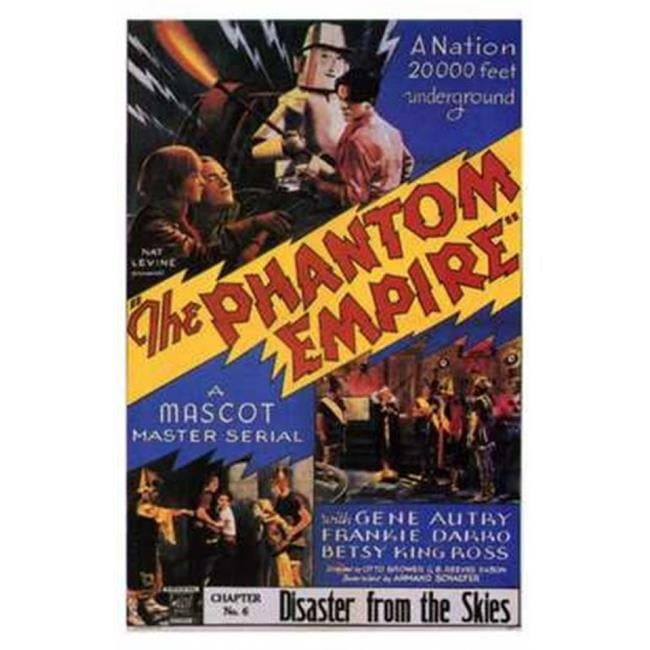Posterazzi The Phantom Empire Movie Poster - 11 x 17 in. - Walmart.com