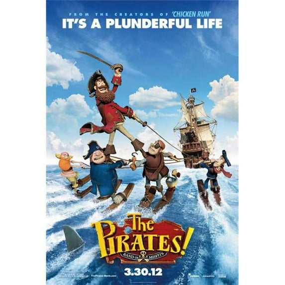 Posterazzi The Pirates Band of Misfits Movie Poster - 27 x 40 in.