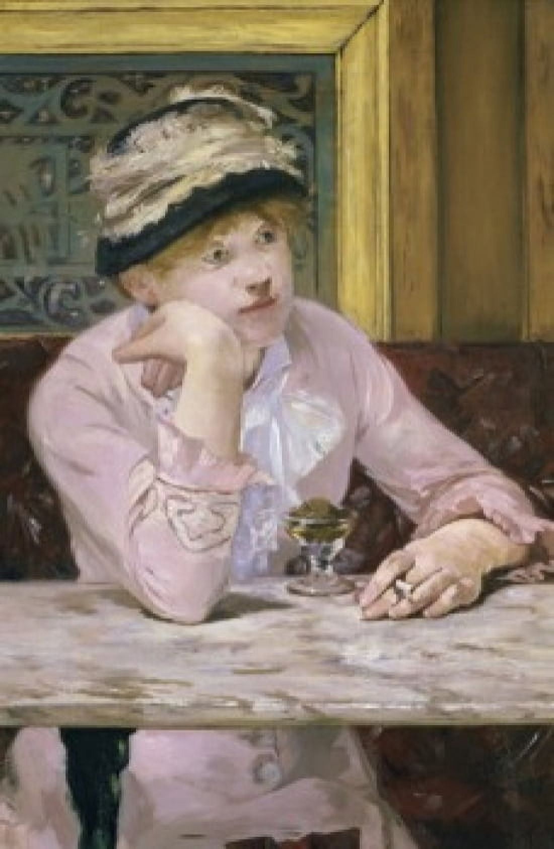 Posterazzi The Plum (La Prune) Edouard Manet (1832-1883French) National Gallery of Art Washington DC Canvas Art - Edouard Manet (24 x 36)