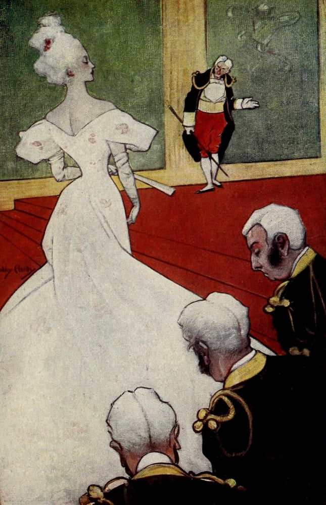 Posterazzi The Poster 1898 At the ball Canvas Art - Dudley Hardy (24 x 36)