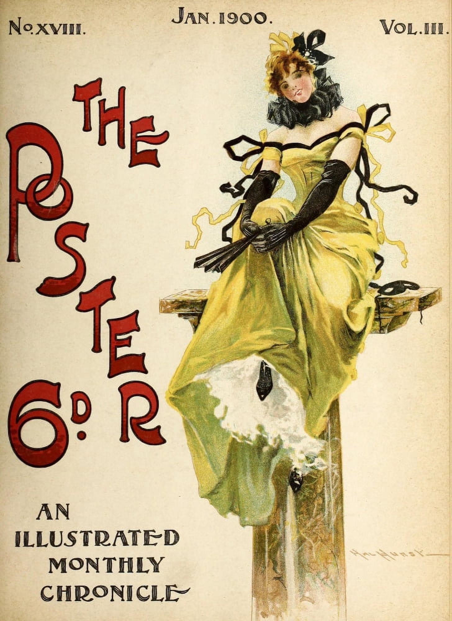 Posterazzi The Poster 1900 Cover Canvas Art - Hal Hurst (24 x 36)