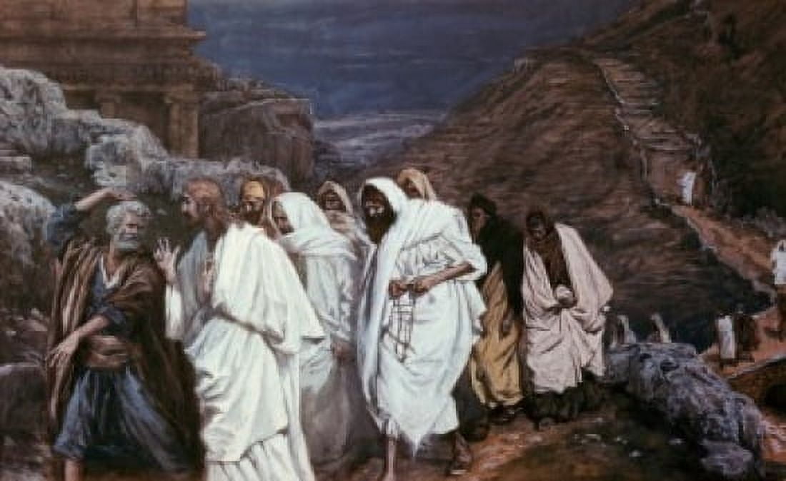 Posterazzi The Protestations of Peter James Tissot (1836-1902 French) Canvas Art - James Tissot (24 x 36)