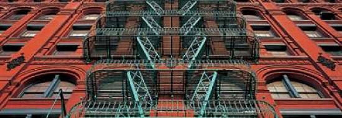 Posterazzi The Puck Building Facade Soho NYC Canvas Art - Richard Berenholtz (24 x 48)