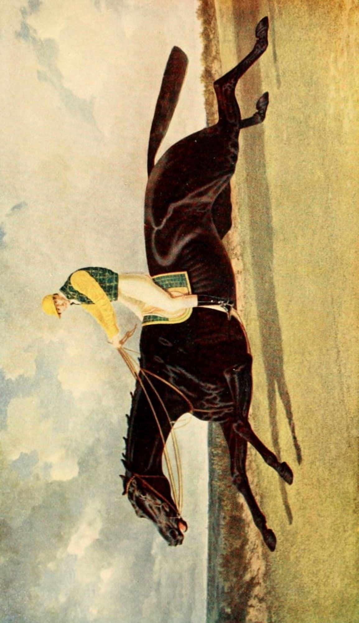Posterazzi The Racing World and Its Inhabitants 1904 Flying Dutchman Canvas Art - John Frederick Herring (24 x 36)
