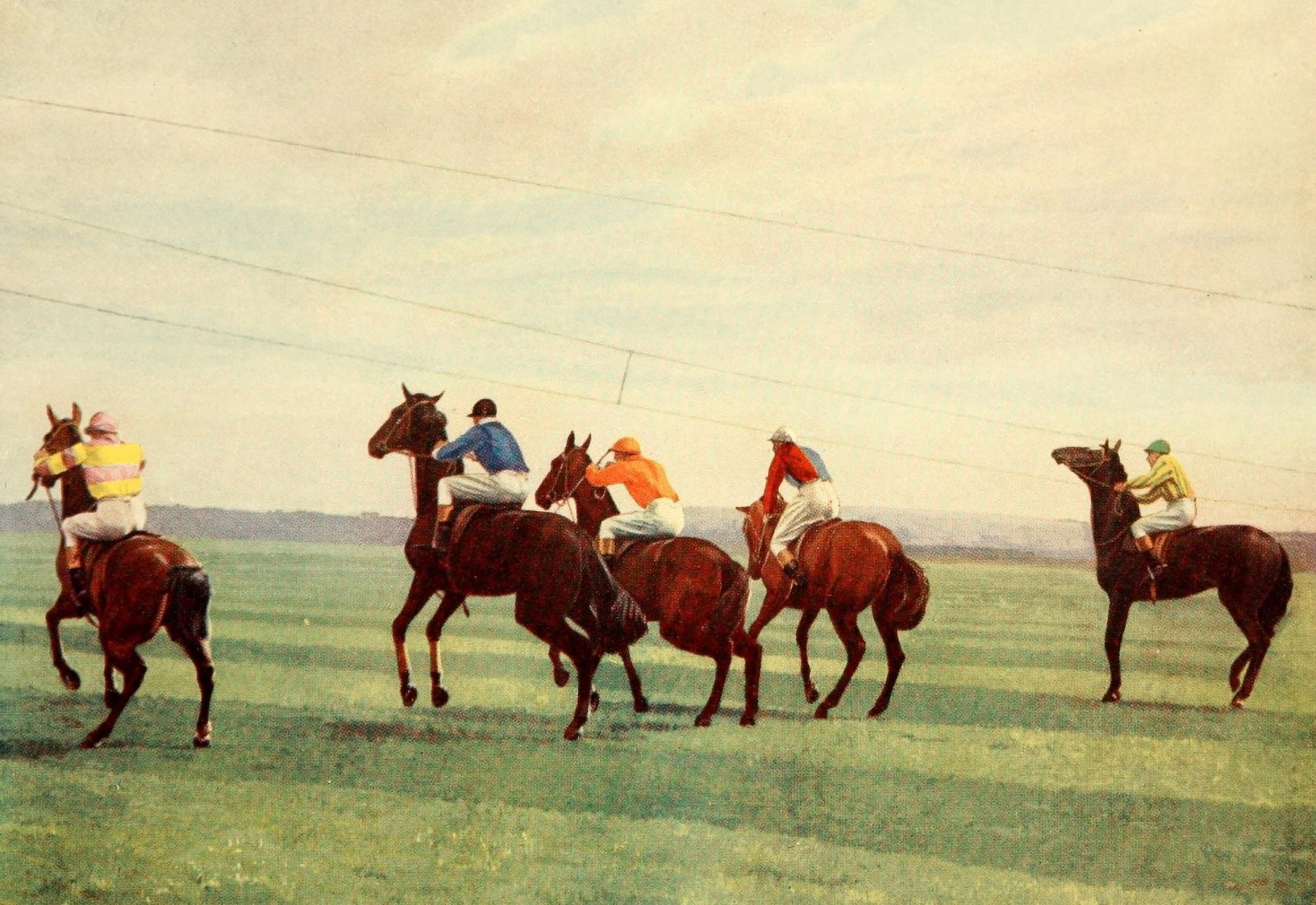 Posterazzi The Racing World and its Inhabitants 1904 Off Canvas Art - Unknown (24 x 36)