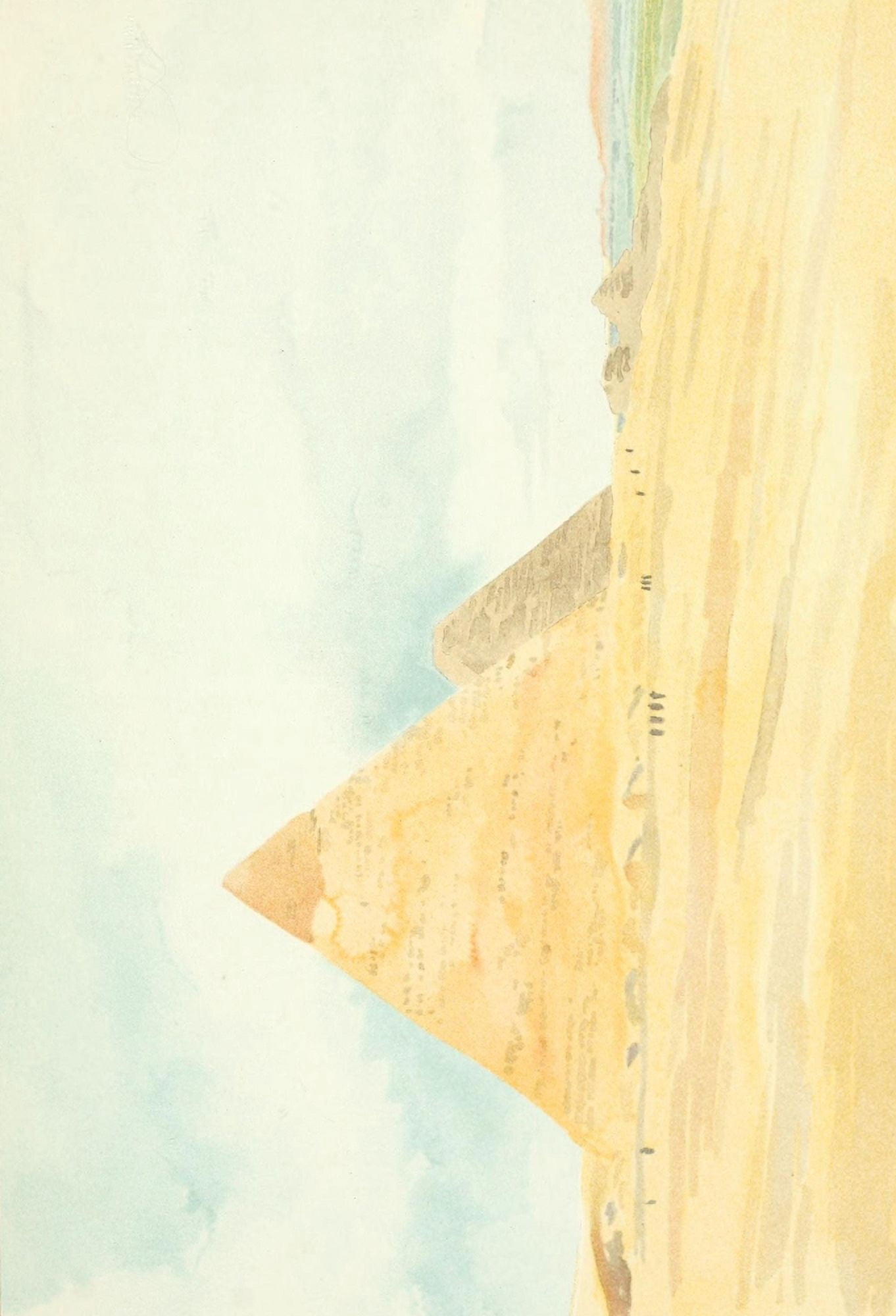 Posterazzi The Redemption of Egypt 1899 The Pyramid of Chephren Canvas Art - William Basil Worsfold (24 x 36)