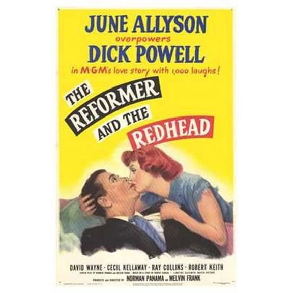 The Reformer and the Redhead Movie Poster (11 x 17)