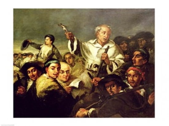 Posterazzi The Revolution Canvas Art - Diego Velazquez (36 x 24)
