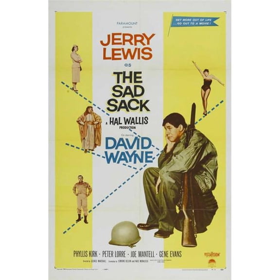 Posterazzi The Sad Sack Movie Poster - 27 x 40 in.
