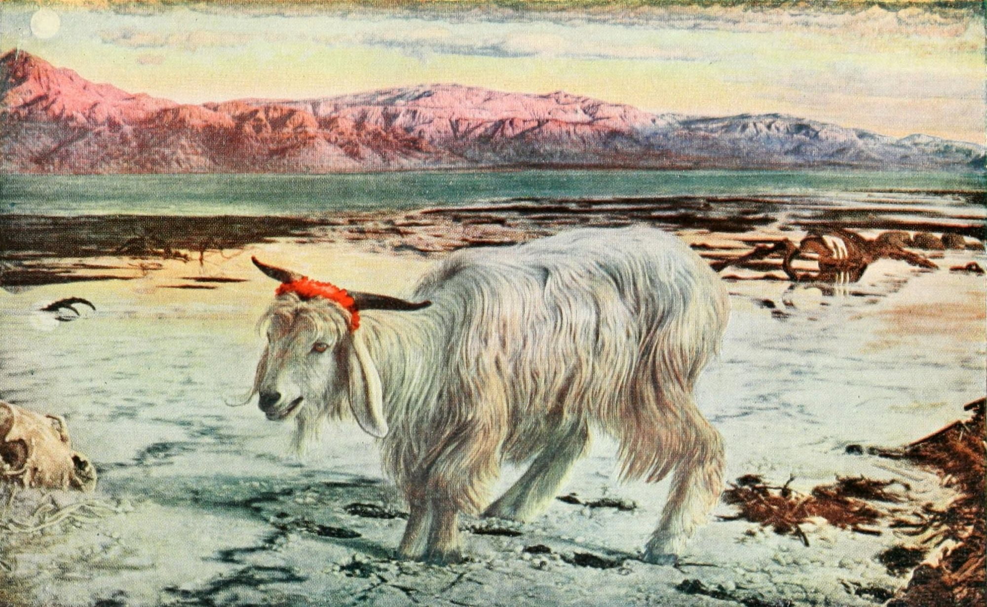 Posterazzi The Scapegoat Holman Hunt 1908 Canvas Art - William Holman Hunt (24 x 36)