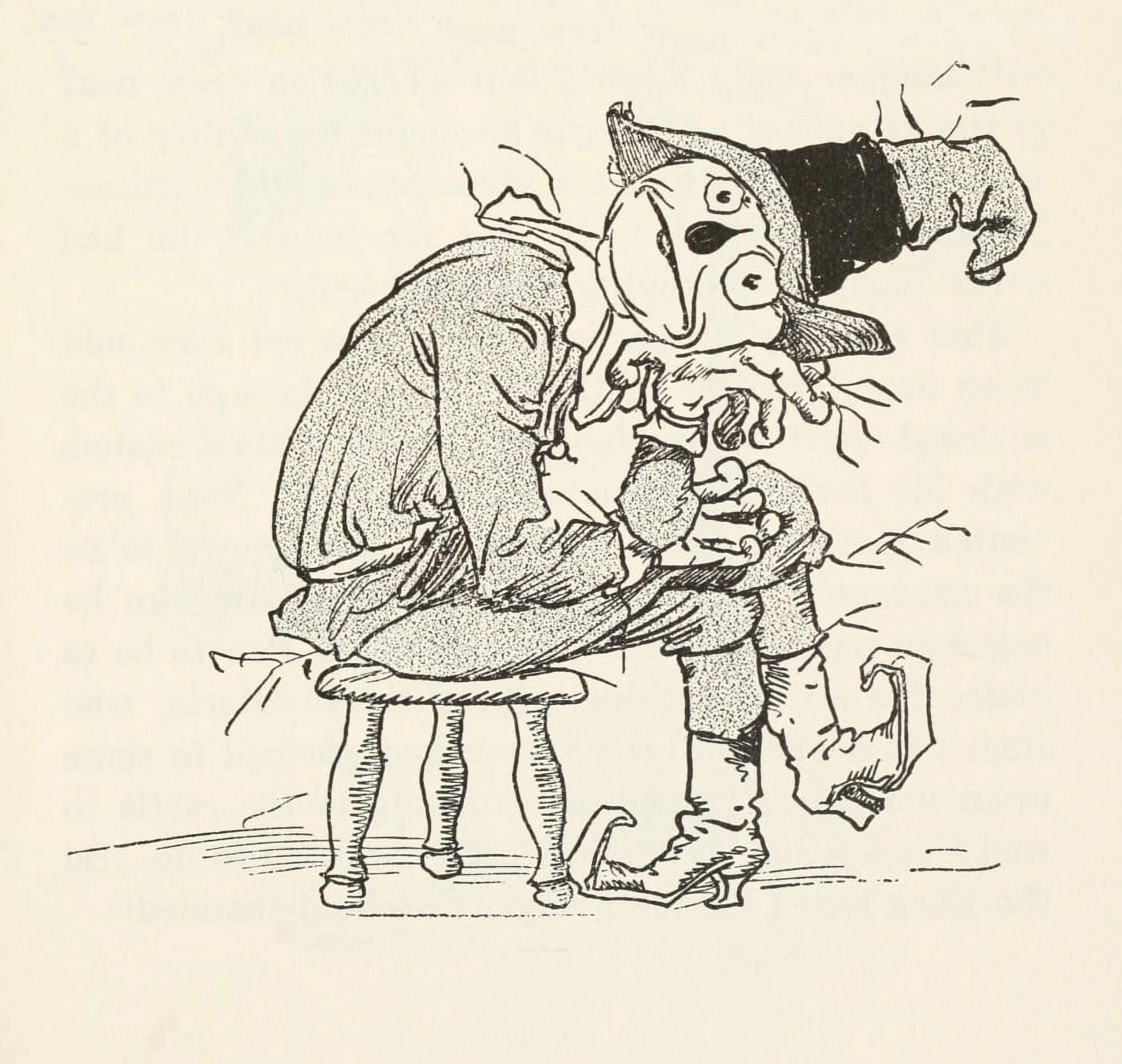 Posterazzi The Scarecrow of Oz 1915 Scarecrow 2 Canvas Art - John R Neill (24 x 36)