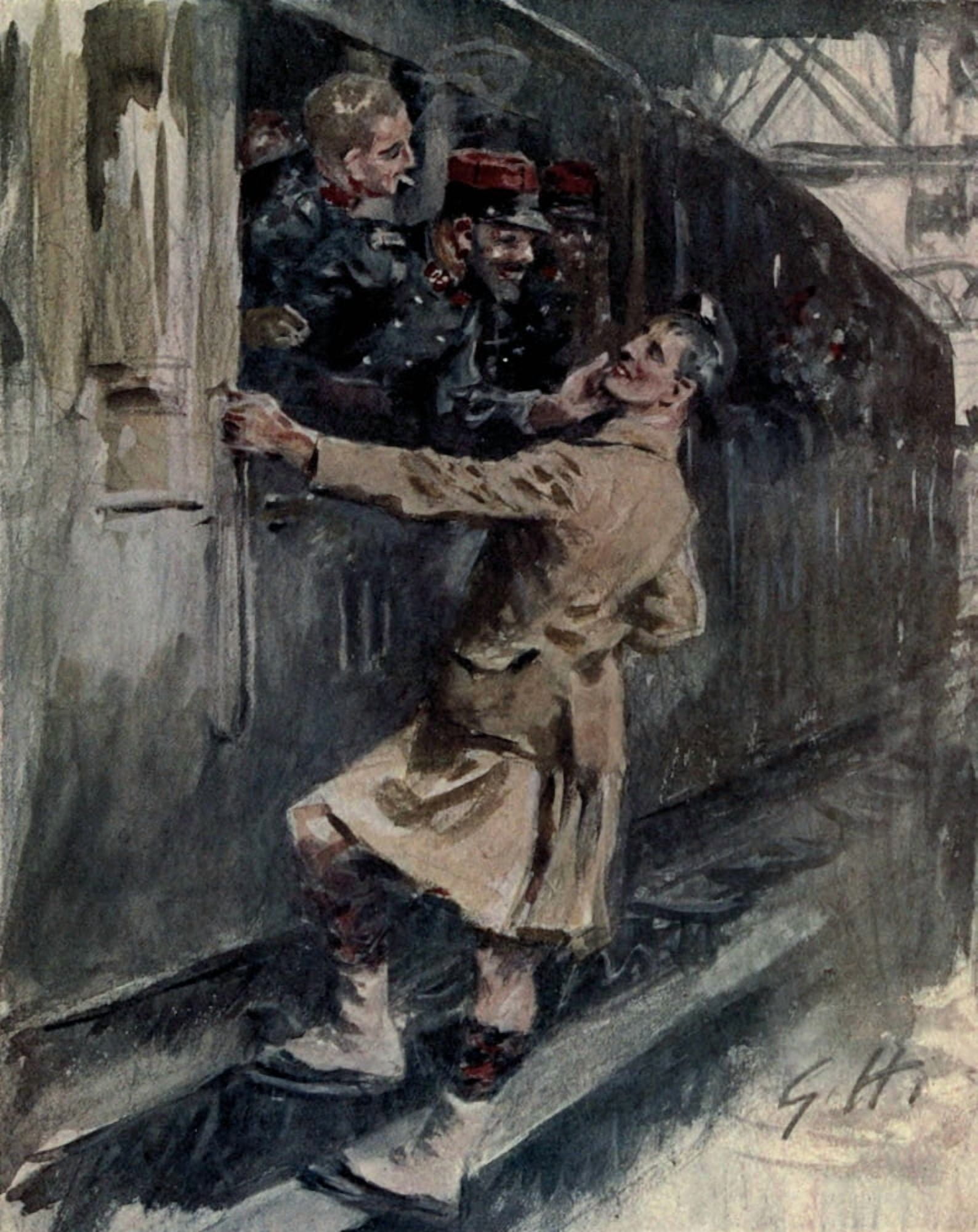 Posterazzi The Second Phase of the Great War 1915 Jacques & Jock Canvas Art - G Holiday (24 x 36)