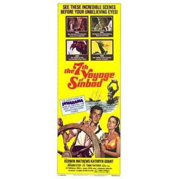 Posterazzi The Seventh Voyage of Sinbad Movie Poster - 11 x 17 in.