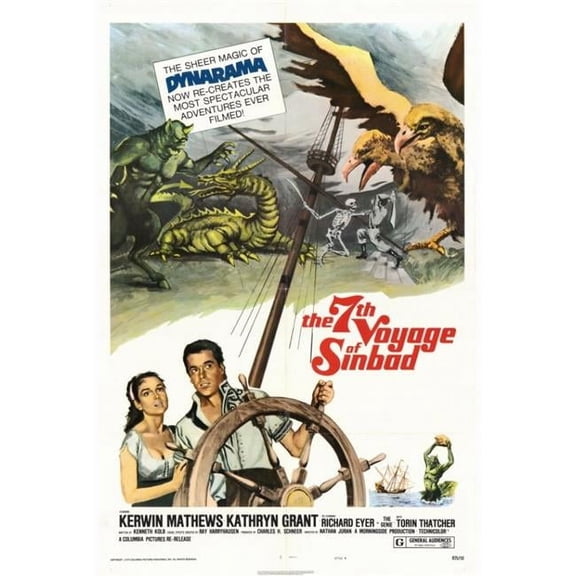 Posterazzi The Seventh Voyage of Sinbad Movie Poster - 27 x 40 in.