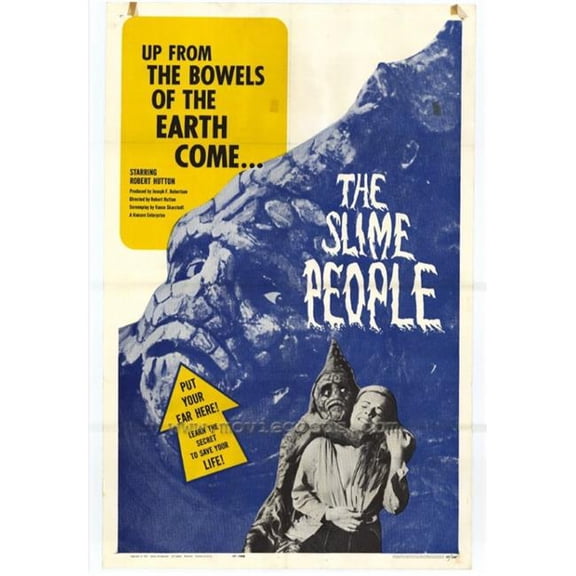 Posterazzi The Slime People Movie Poster - 27 x 40 in.