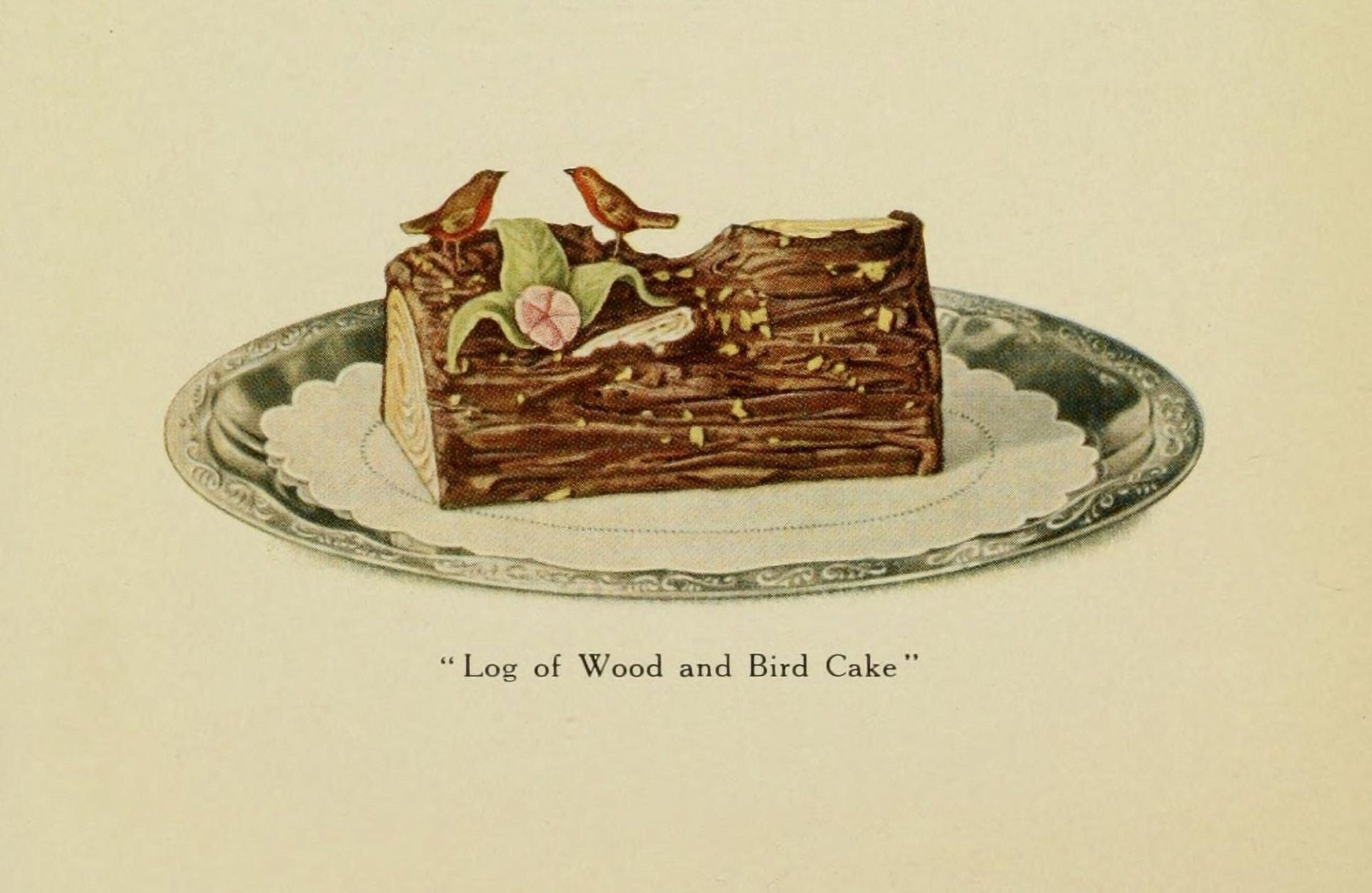 Posterazzi The Something-Different Dish 1915 Yule log Canvas Art - Unknown (24 x 36)