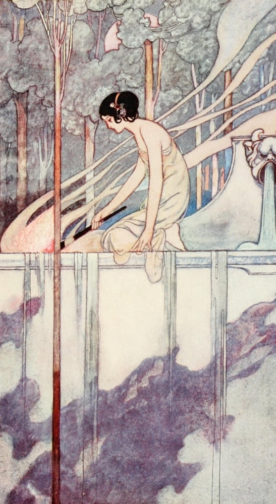 Posterazzi The Songs & Sonnets 1915 Shed burned with love Canvas Art - Charles Robinson (24 x 36)