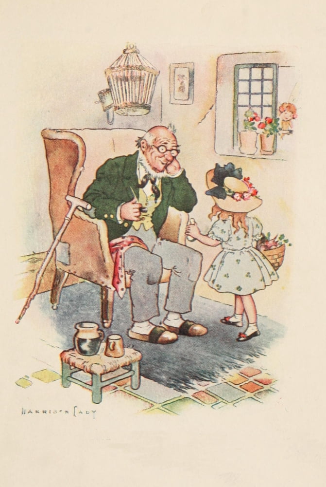 Posterazzi The Spring Cleaning 1908 Ive brought you tobacco Canvas Art - Harrison Cady (24 x 36)