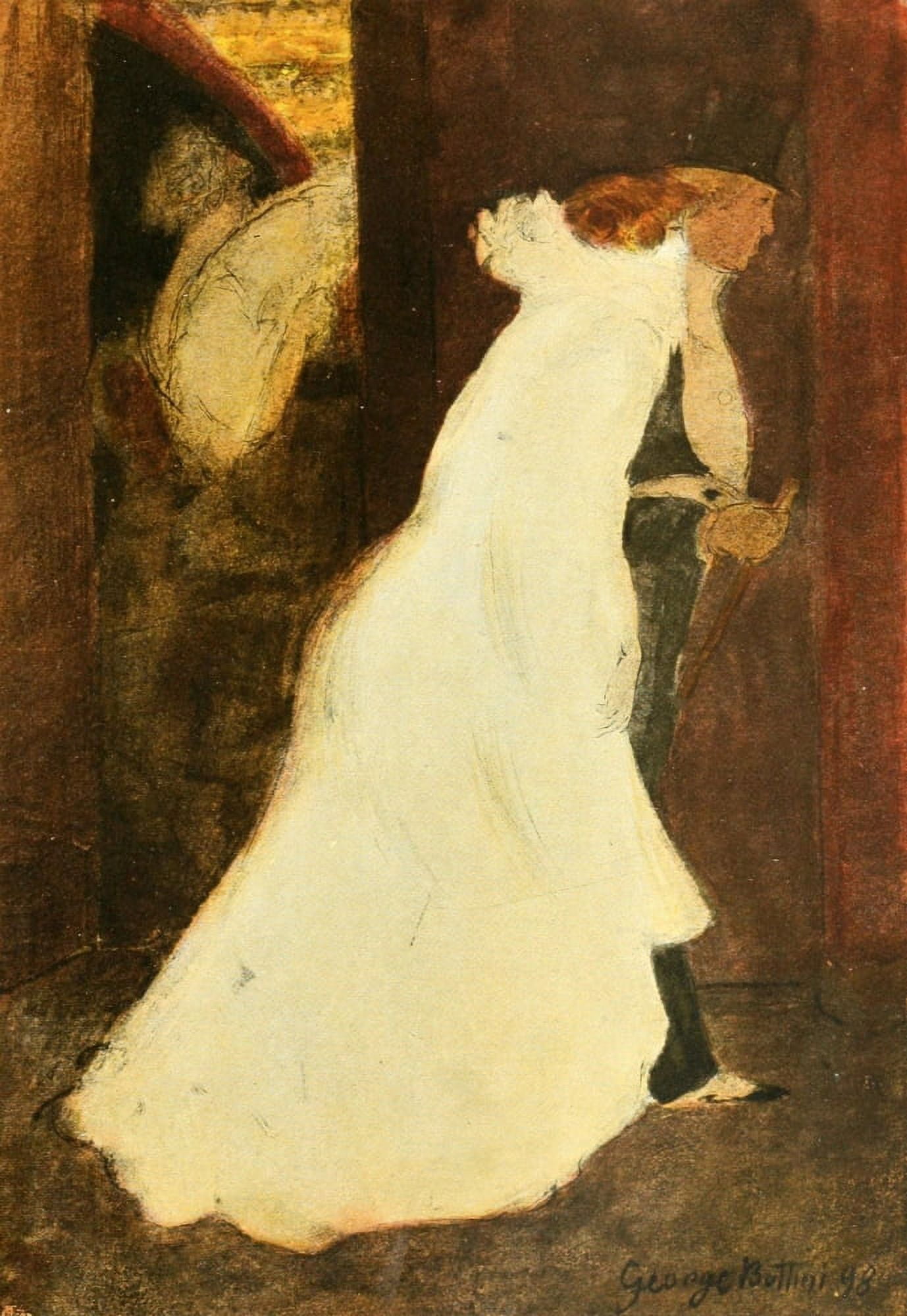 Posterazzi The Studio 1896 Sortie de Theatre Canvas Art - Georges Bottini (24 x 36)