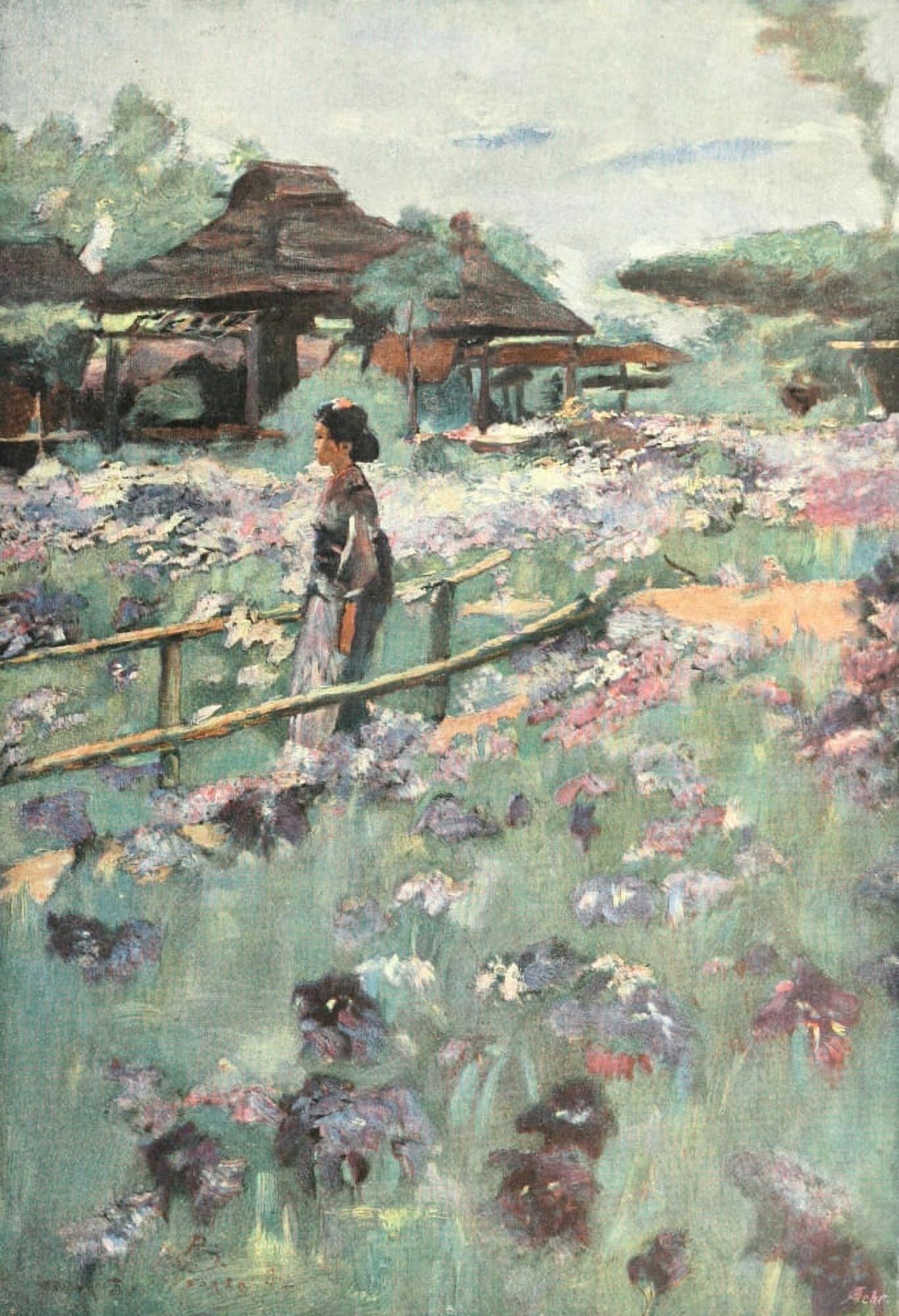 Posterazzi The Studio 1905 Japanese lady Canvas Art - Percy Sturdee (24 x 36)