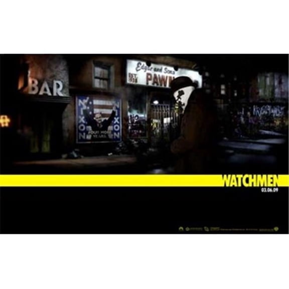 Posterazzi The Watchmen - Style Ag Movie Poster