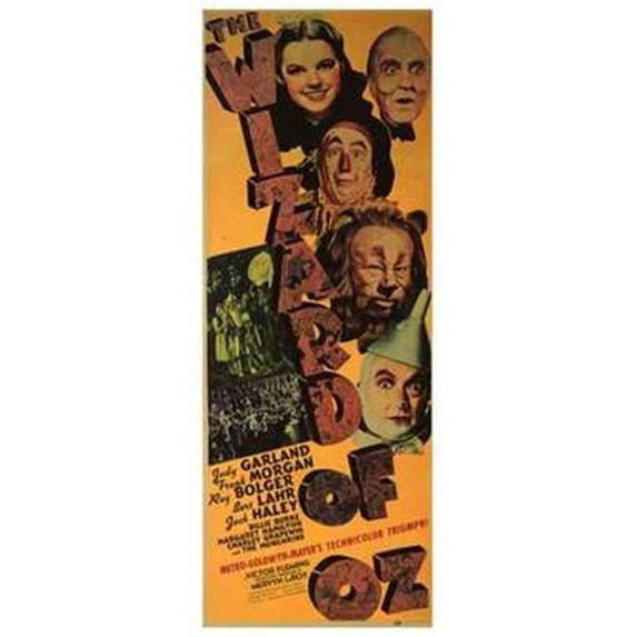 Posterazzi The Wizard of Oz Movie Poster - 11 x 17 in.