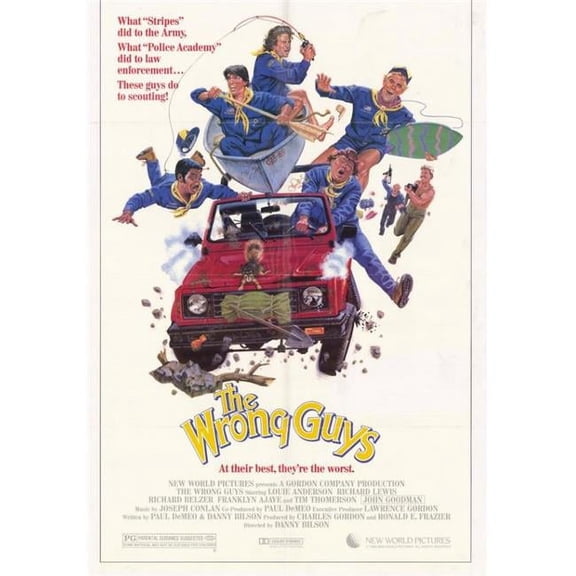 Posterazzi  The Wrong Guys Movie Poster - 27 x 40 in.