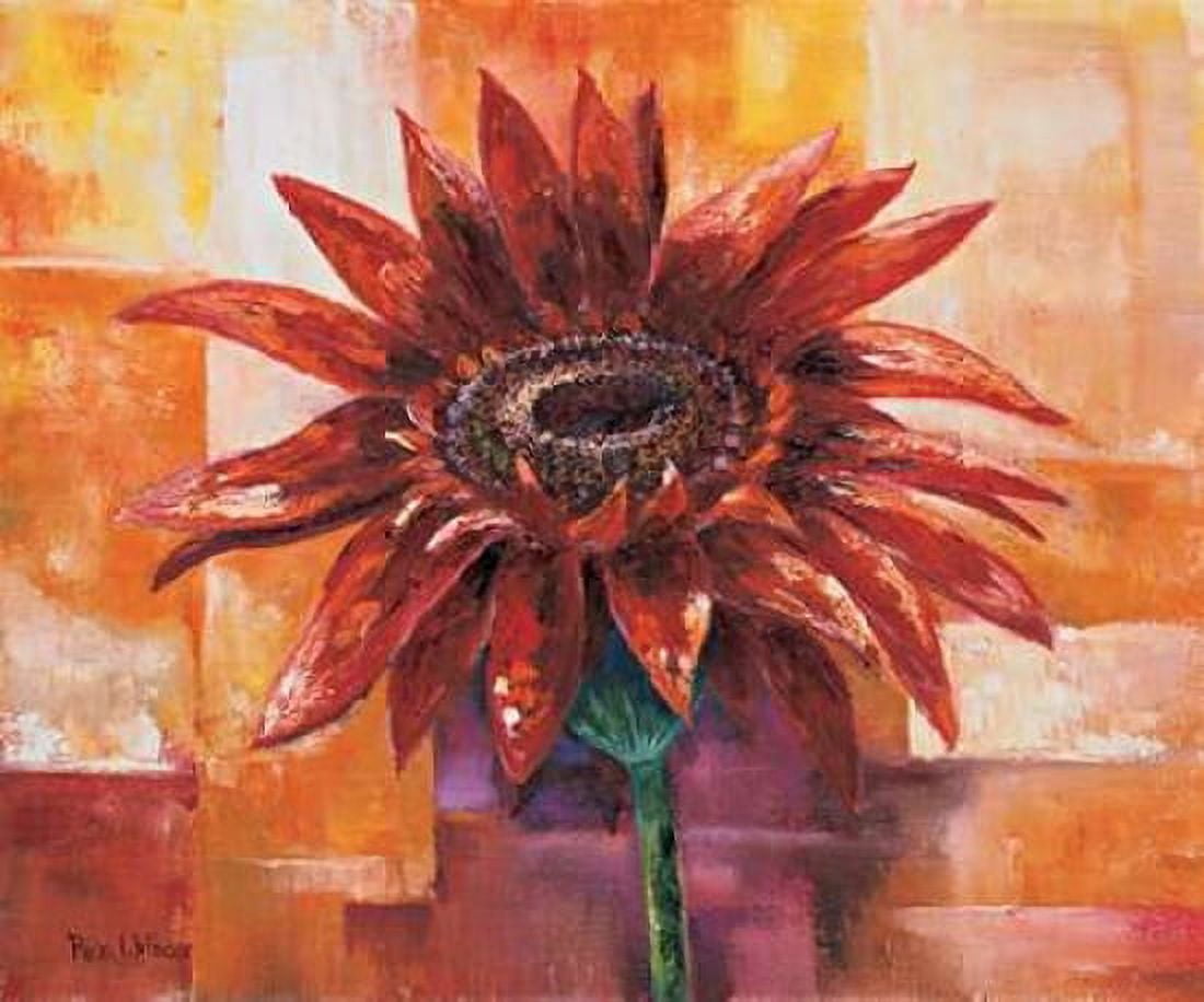 Posterazzi The eye of the flower Canvas Art - Rian Withaar (20 x 24)
