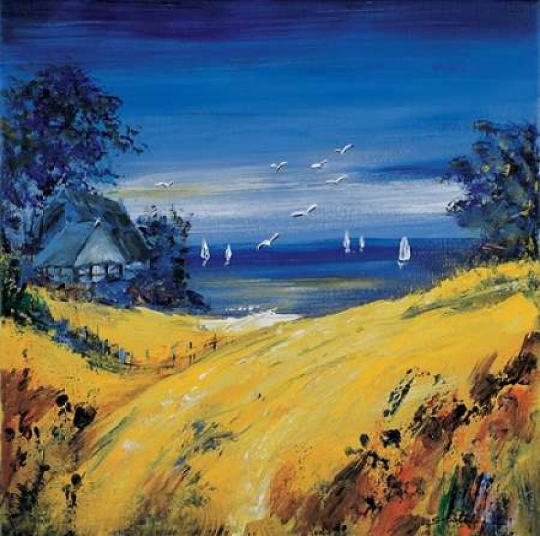 Posterazzi The sea and birds Canvas Art - Katharina Schottler (24 x 24)